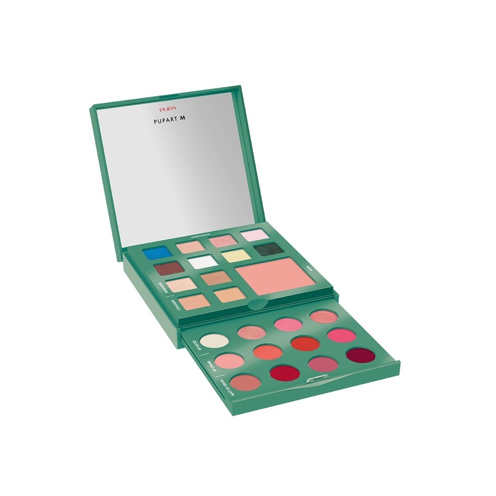 Pupa Pupart M Palette Makeup - 004 Green 