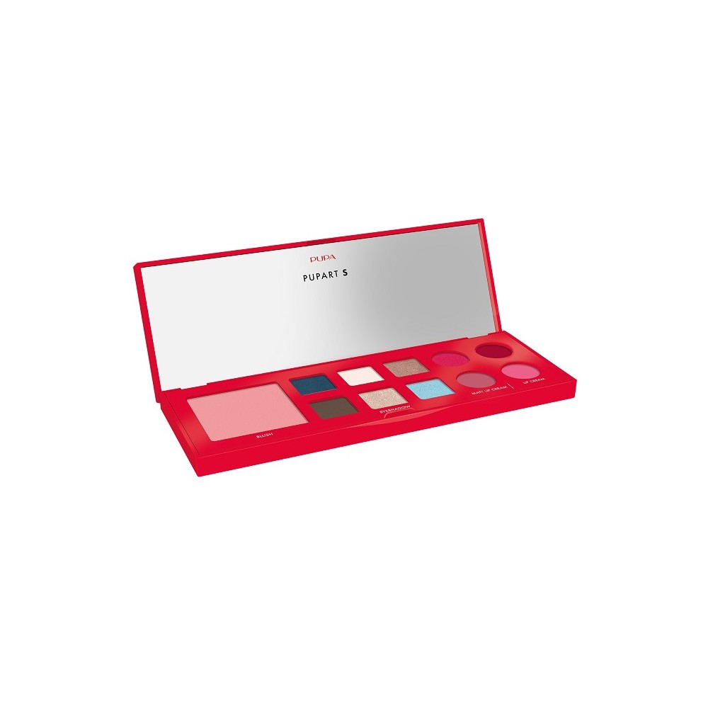 Pupa Pupart S Palette Makeup - 002 Red 