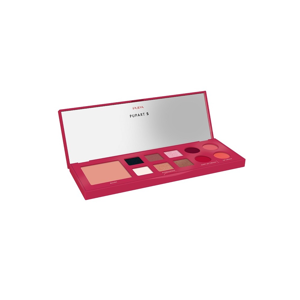 Pupa Pupart S Palette Makeup - 003 Burgundy 