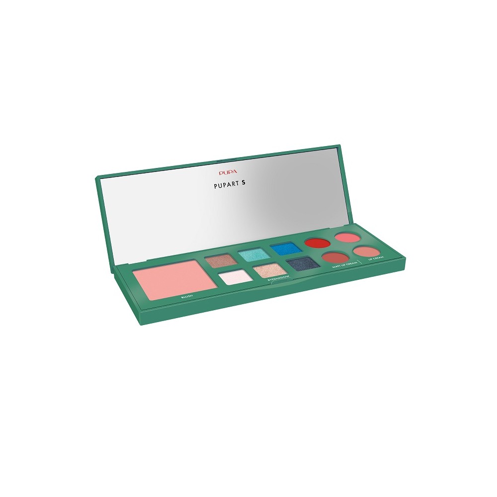 Pupa Pupart S Palette Makeup - 004 Green 