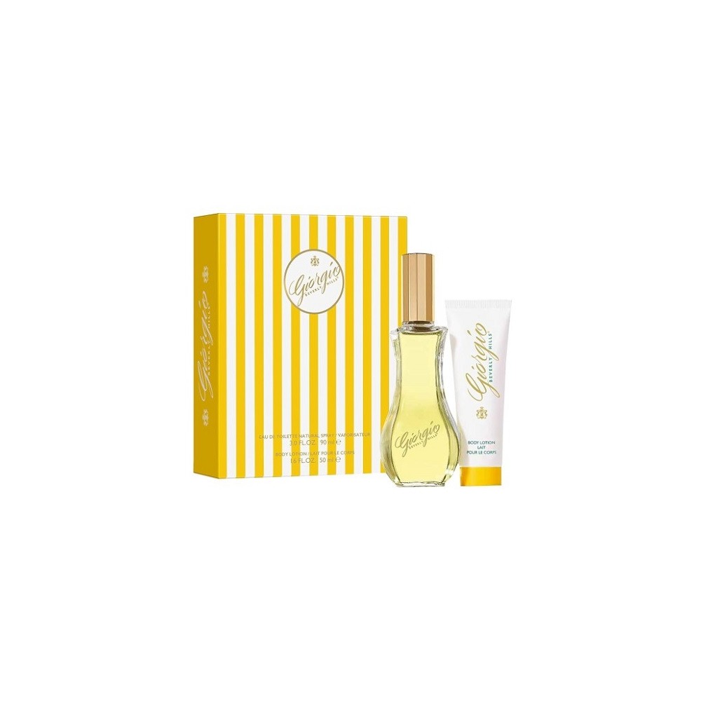 Giorgio Beverly Hills Giorgio Eau De Toilette 90 ml + Body Lotion Cofanetto 