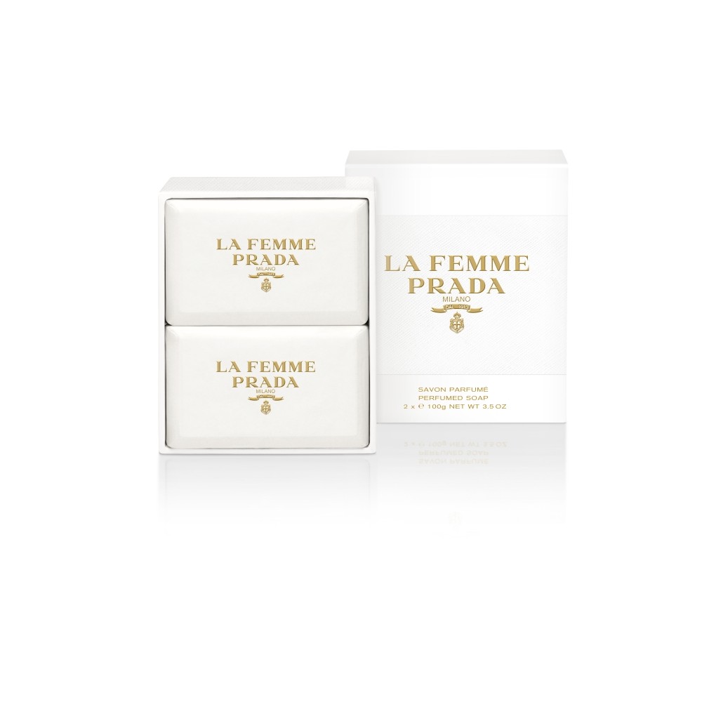 Prada La Femme Perfumed Soap 2X100 gr 