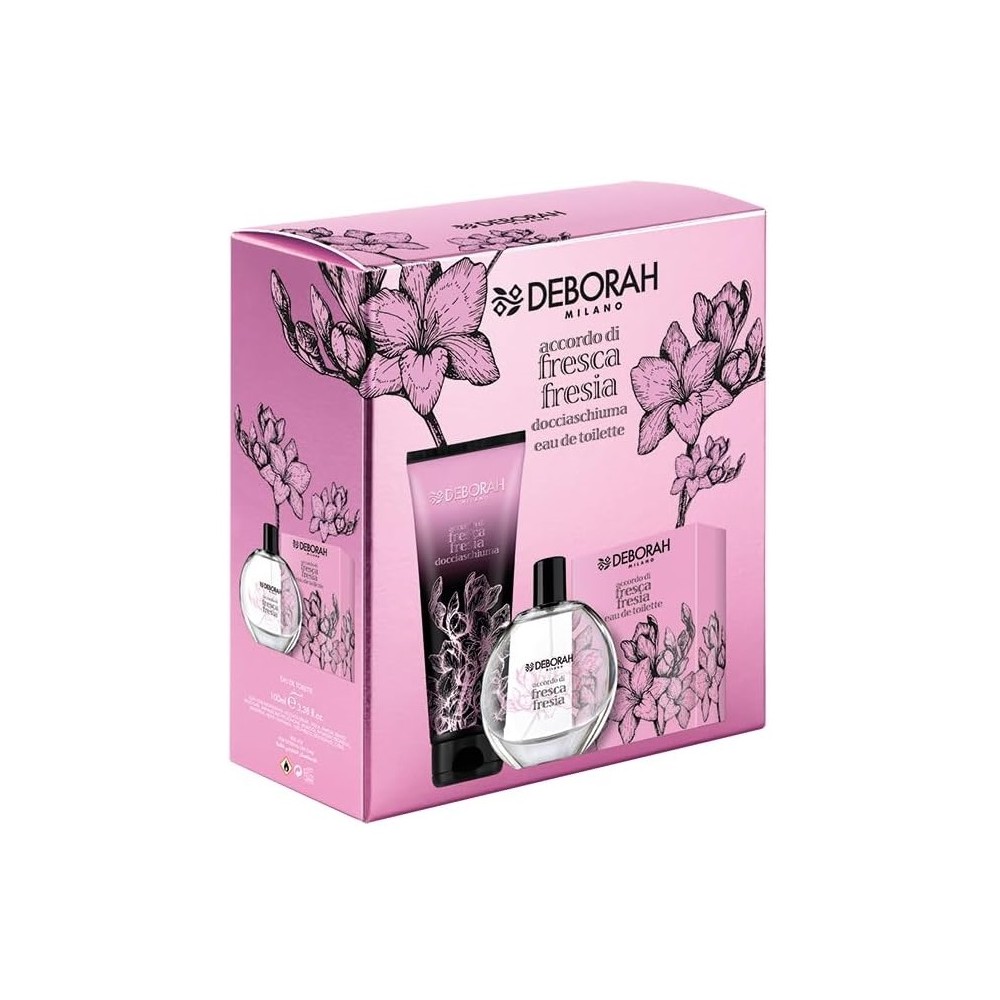Deborah Accordo Di Fresca Fresia Eau De Toilette 100 ml + Docciaschiuma Cofanetto 