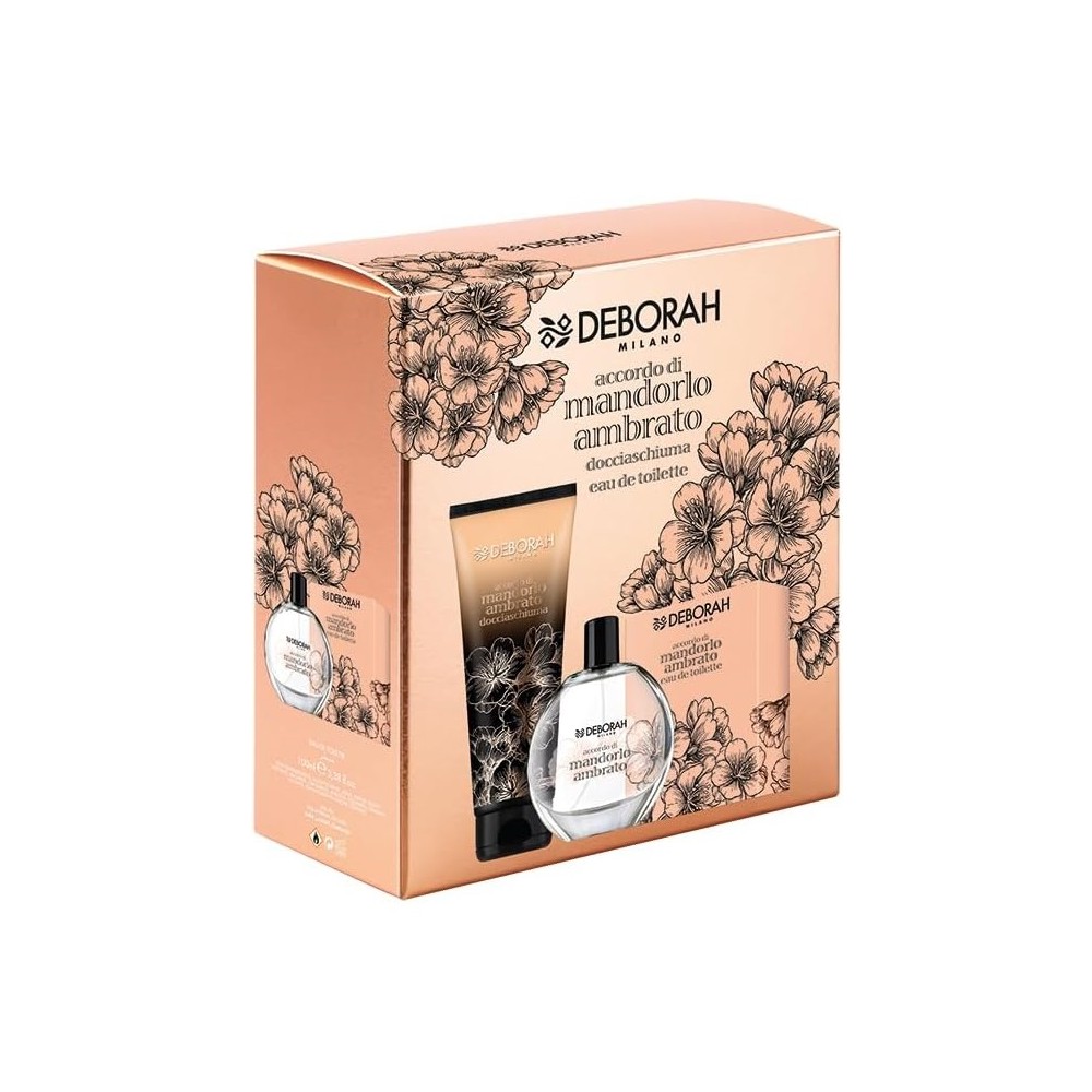 Deborah Accordo Di Mandorlo Ambrato Eau De Toilette 100 ml + Docciaschiuma Cofanetto 