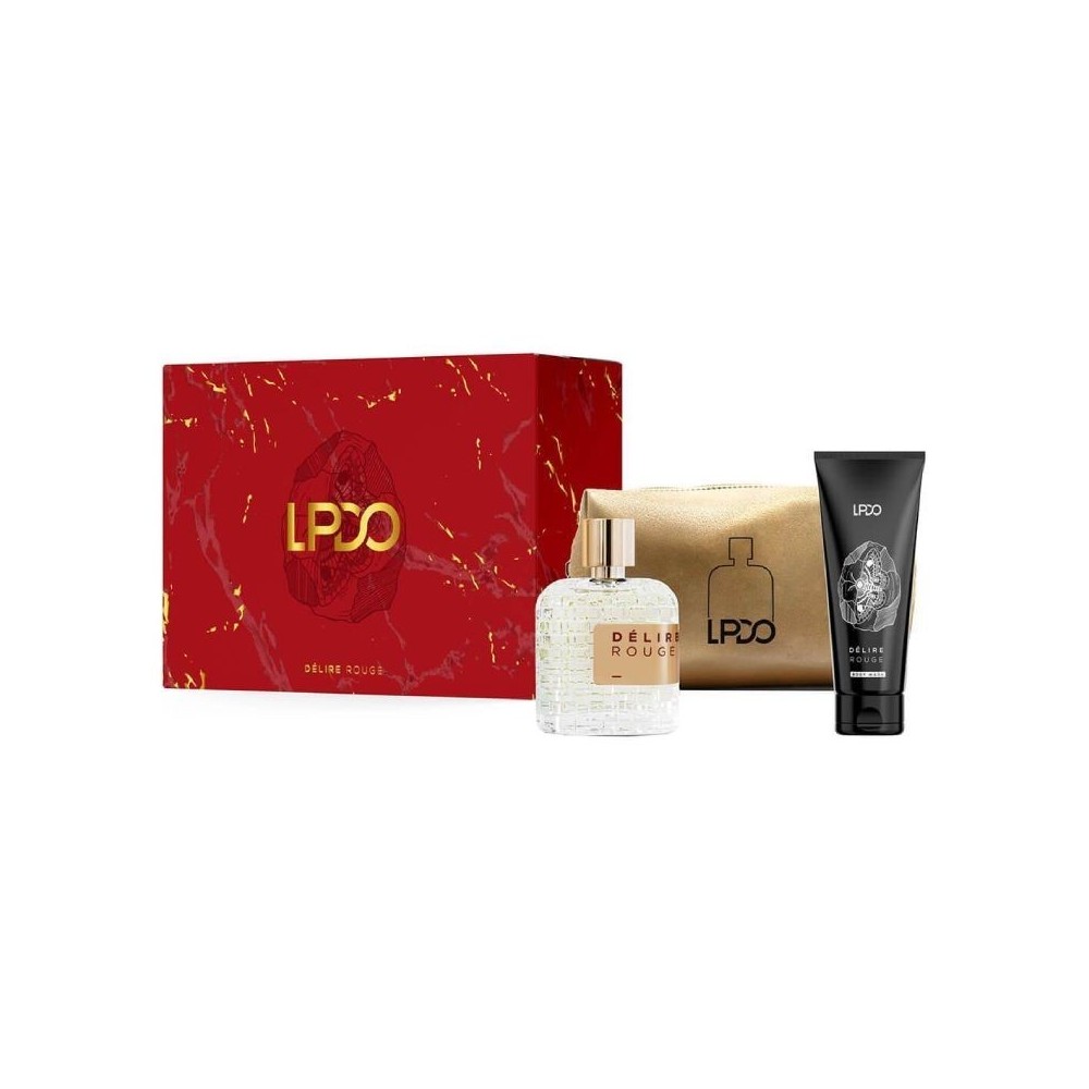 LPDO Délire Rouge Eau de Parfum Intense 30 ml + Shower Gel 100 ml Cofanetto 
