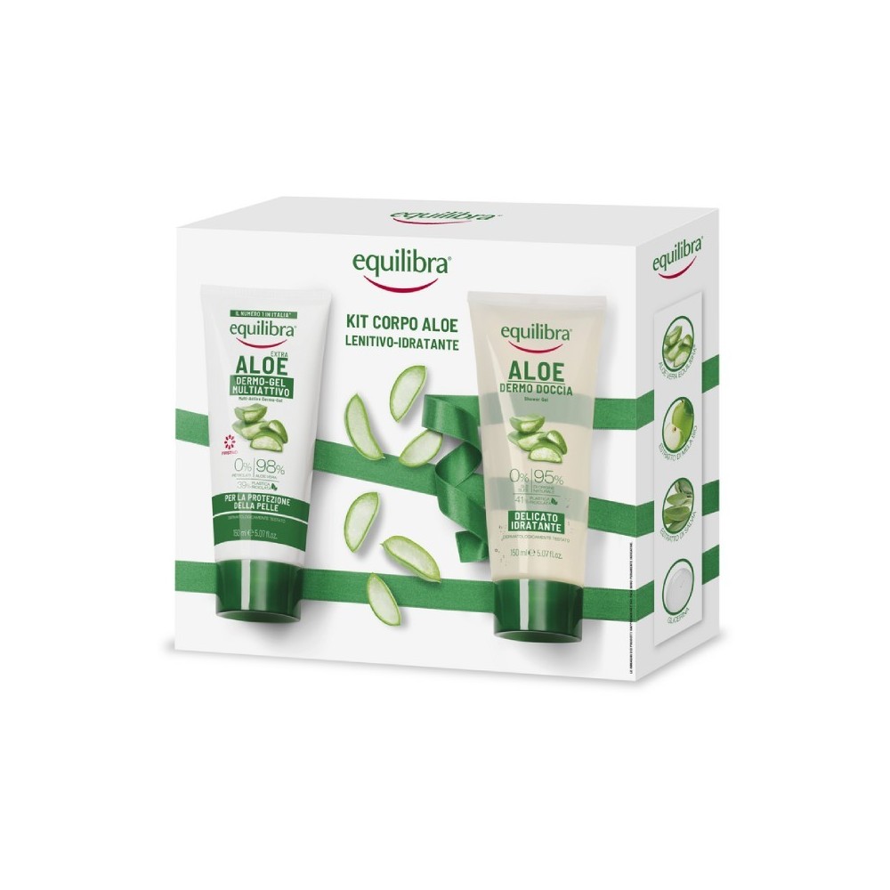 Equilibra Kit Corpo Aloe Lenitivo-idratante Cofanetto 