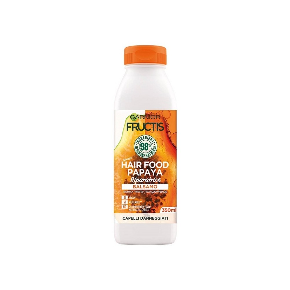Garnier Fructis Hair Food Papaya Balsamo Riparatore 350 ml 