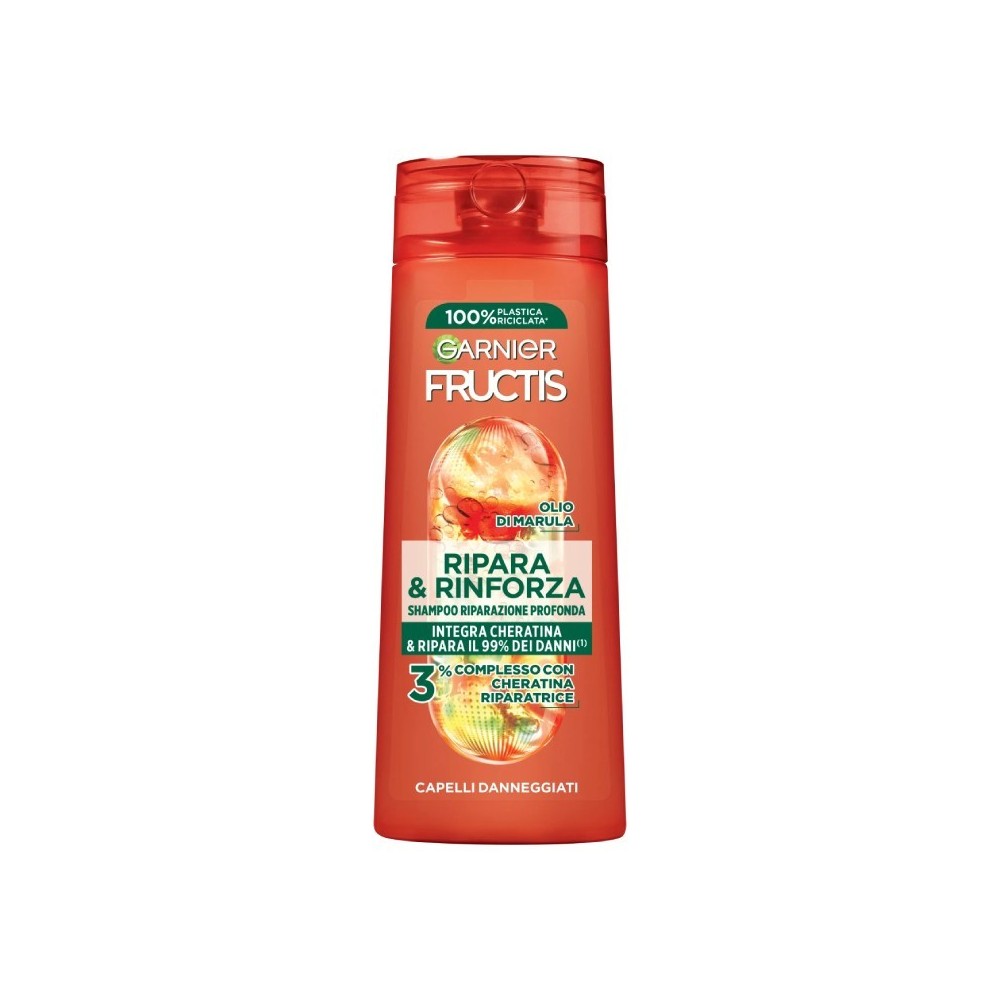 Garnier Fructis Ripara & Rinforza Shampoo Riparazione Profonda 250 ml 