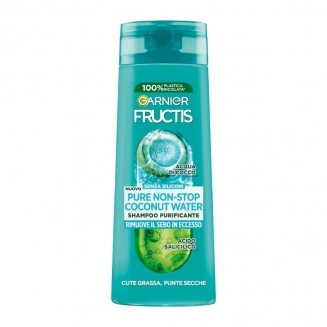 Garnier Fructis Pure Non-Stop Coconut Water Shampoo Purificante 250 ml