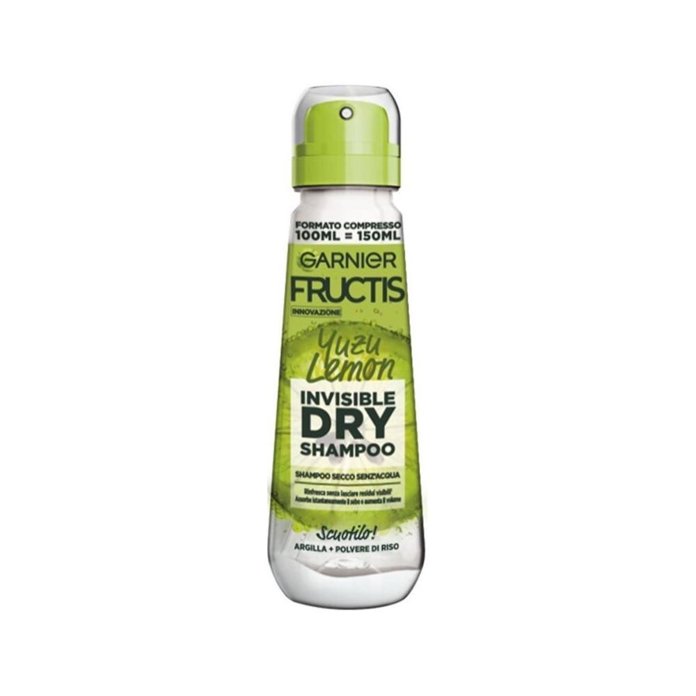 Garnier Fructis Yuzu Lemon Invisible Dry Shampoo 100 Ml 