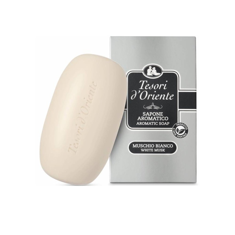 Tesori D'Oriente Muschio Bianco Sapone Aromatico 125 gr 