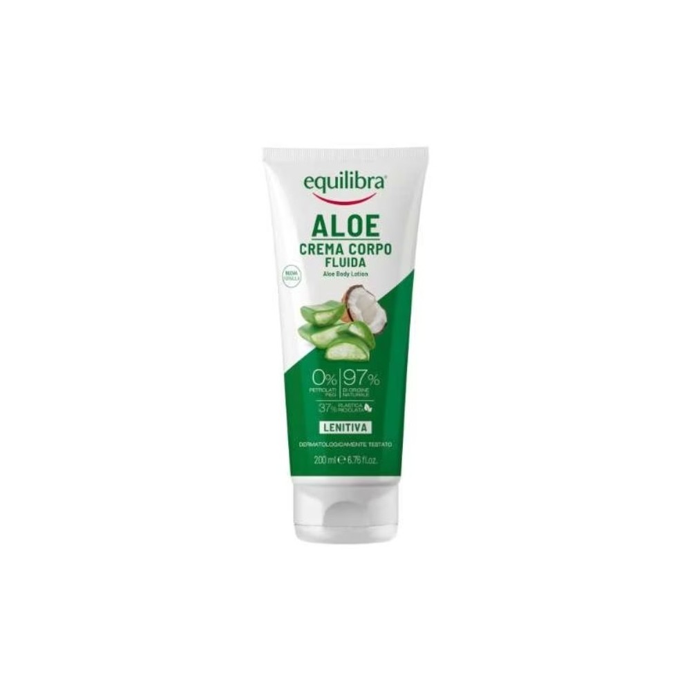 Equilibra Aloe Crema Corpo Fluida Lenitiva 200 ml 