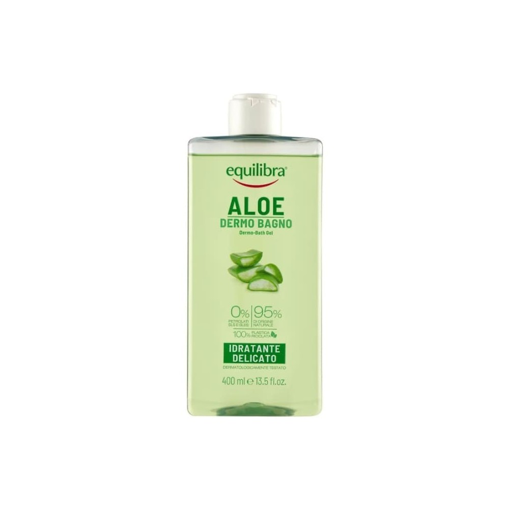 Equilibra Aloe Dermo Bagno Idratante Delicato 400 ml 