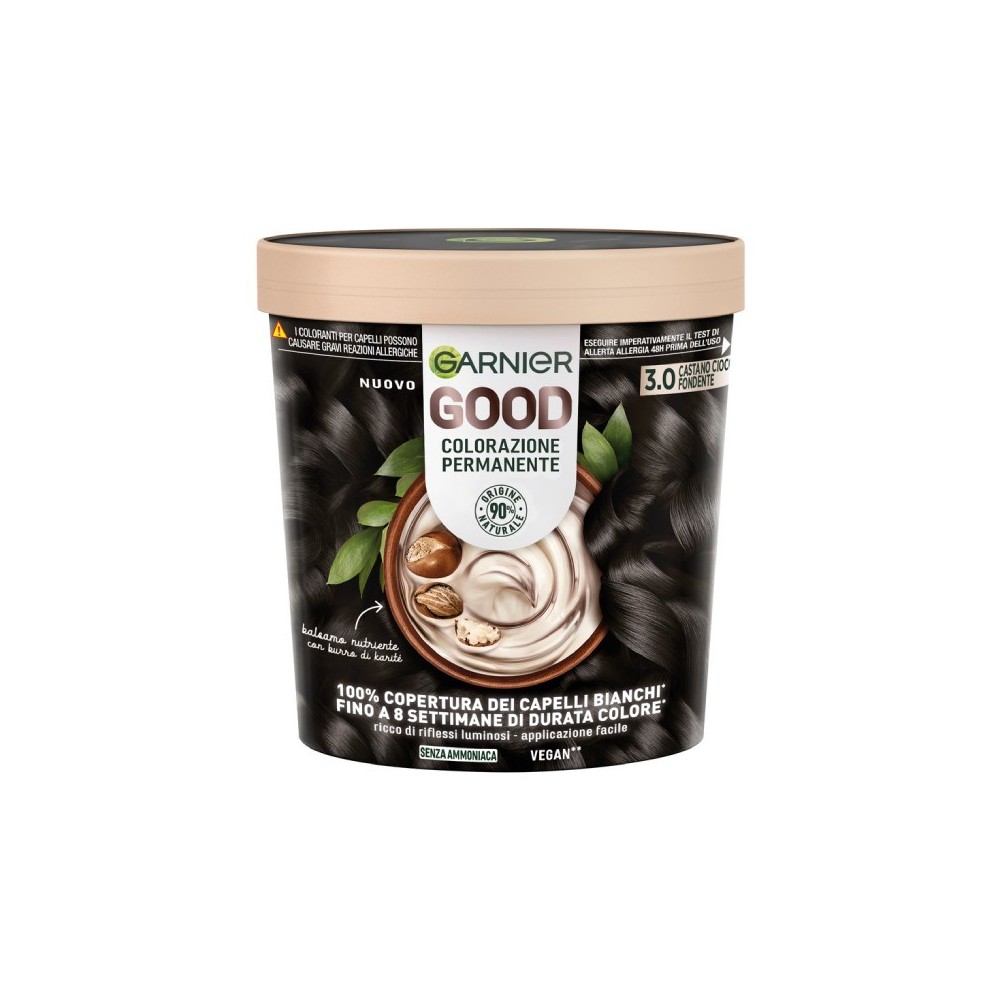 Garnier Good Colorazione Permanente Senza Ammoniaca - 4.0 Castano Cioccolatonte 