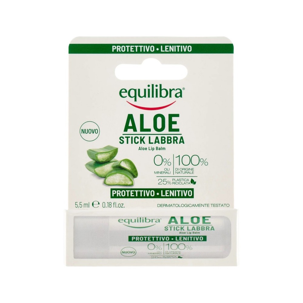 Equilibra Aloe Stick Labbra Protettivo Lenitivo 5,5 ml 