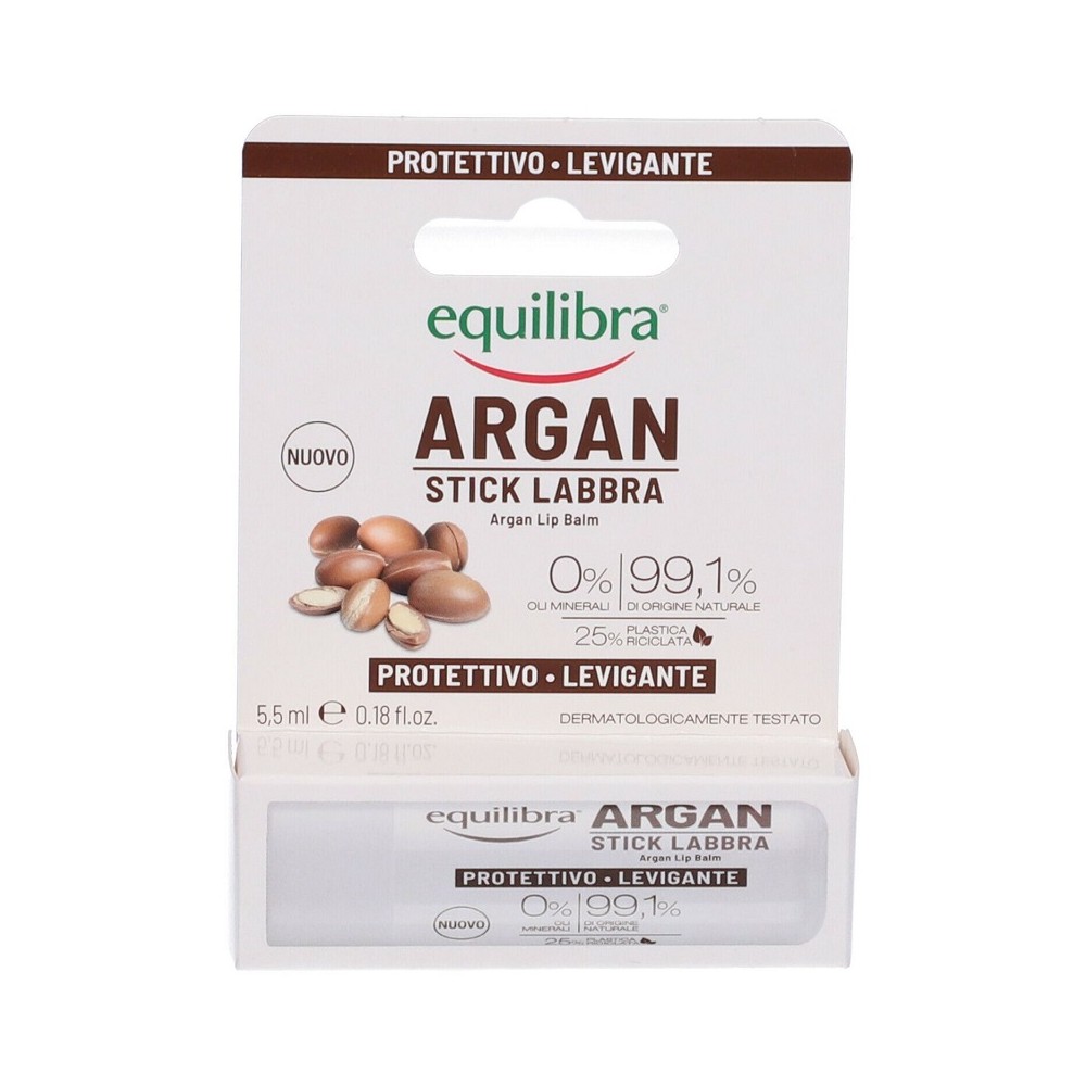 Equilibra Argan Stick Labbra Protettivo Levigante 5,5 ml 