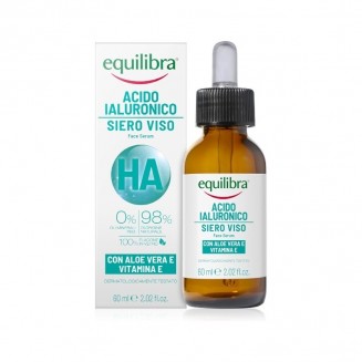 Equilibra Acido Ialuronico Siero Viso Con Aloe Vera E Vitamina E 60 Ml