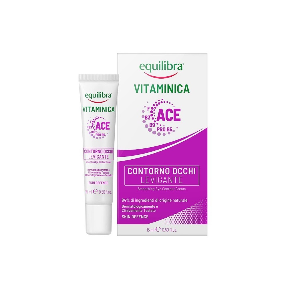Equilibra Vitaminica Contorno Occhi Levigante 15 ml 