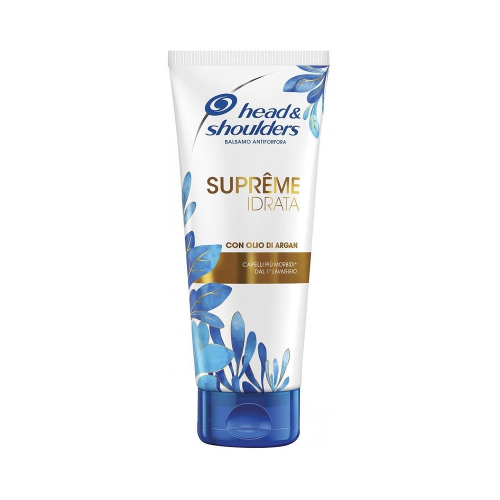Head & Shoulders Balsamo Antiforfora Supreme Idrata Con Olio Di Argan 220 ml 