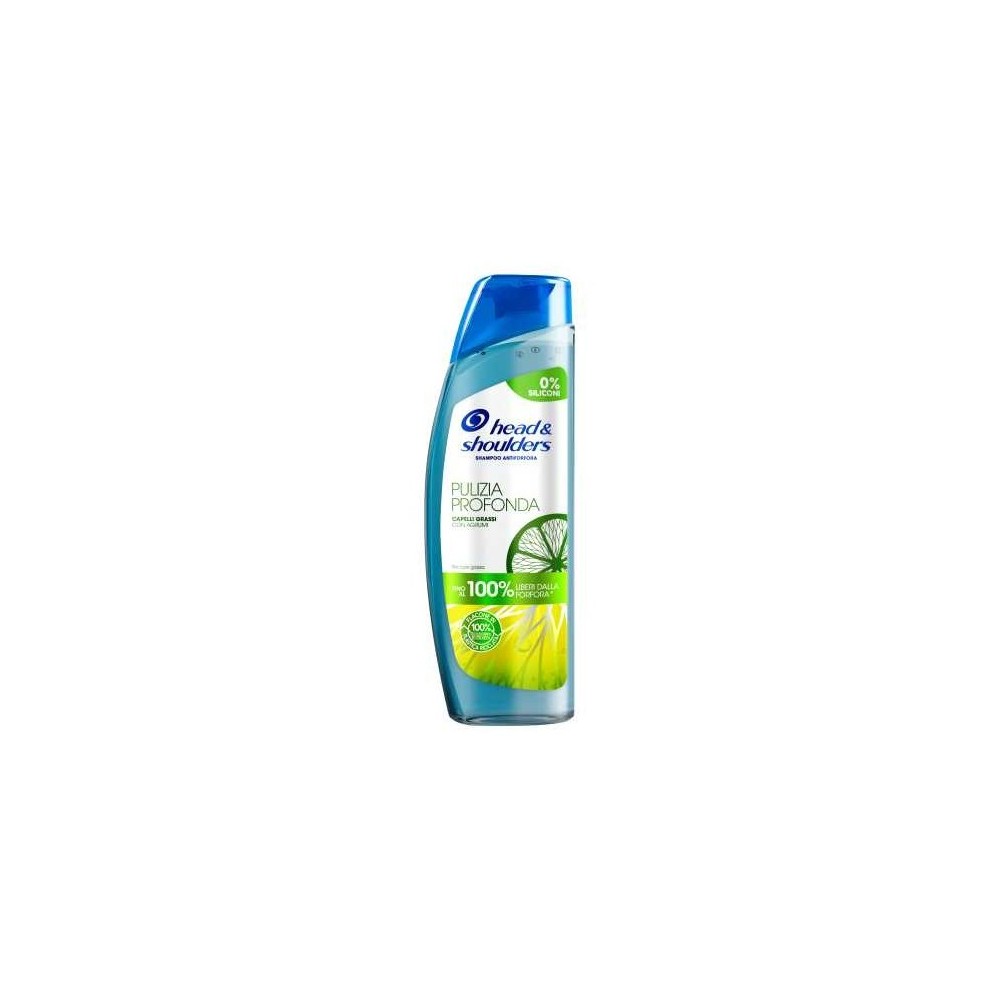 Head & Shoulders Shampoo Antiforfora Pulizia Profonda Capelli Grassi 250 ml 