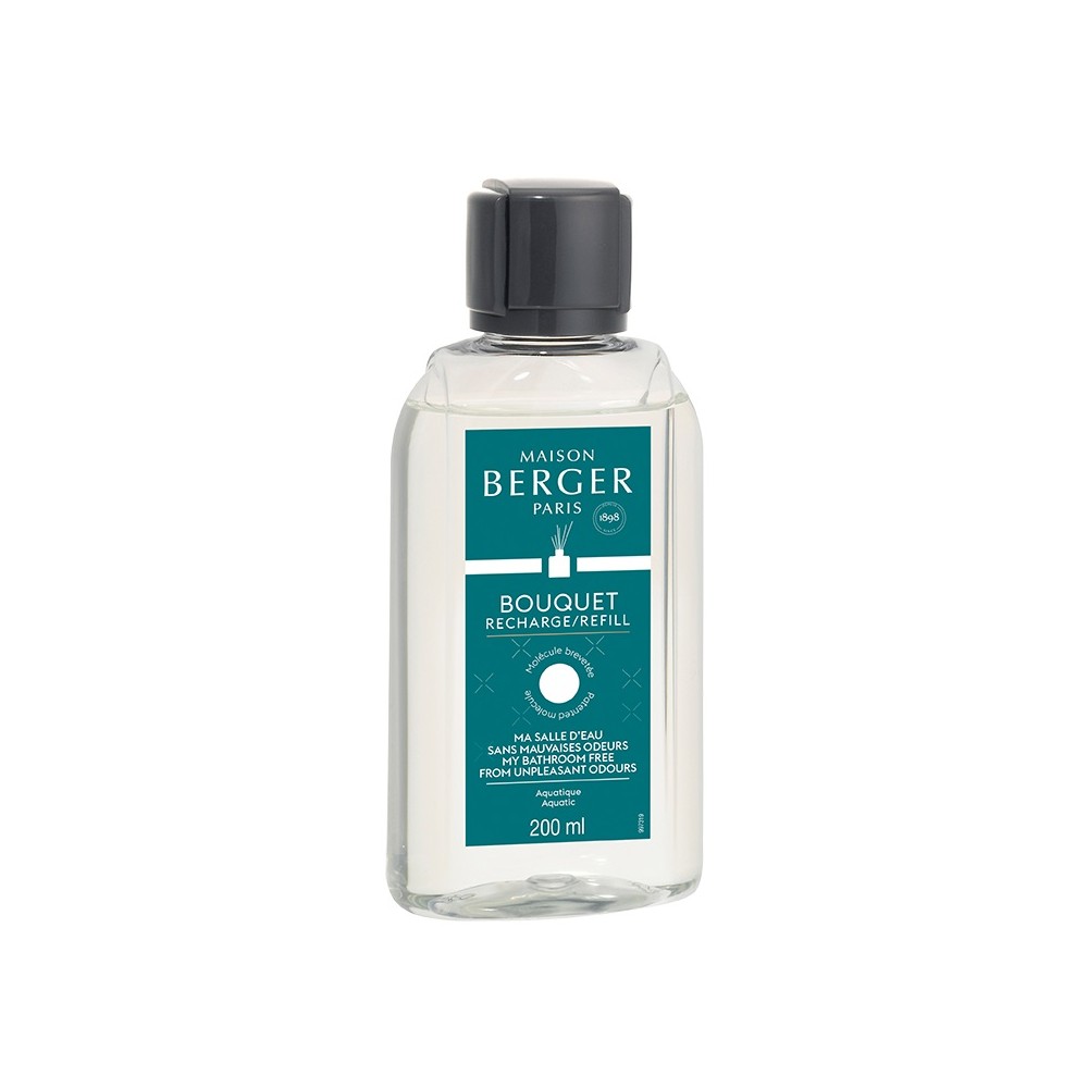 Maison Berger Paris Aquatic Bagno Ricarica Antiodori Per Diffusore Bouquet 200 Ml 