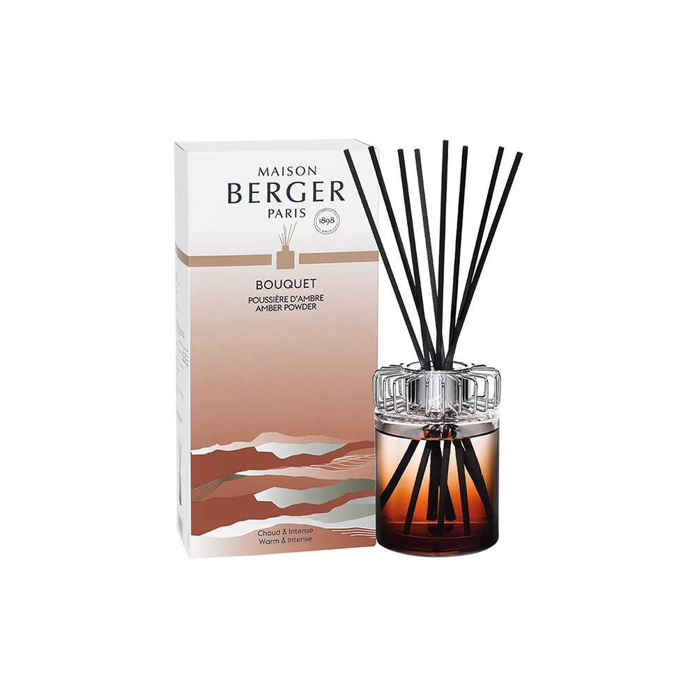 Maison Berger Paris Bouquet Land Terre De Sienne Profumatore D'Ambiente Con Fragranza Poussière D'Ambre 
