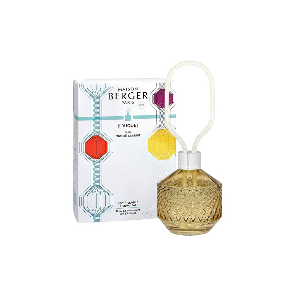 Maison Berger Paris Bouquet Matali Crasset Jaune Profumatore D'Ambiente Con Fragranza Sève Éternelle 