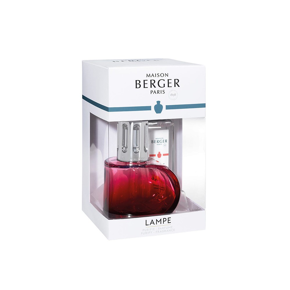Maison Berger Paris Cofanetto Alliance Rouge - Lampe + Profumo Orange De Cannelle 250 ML 