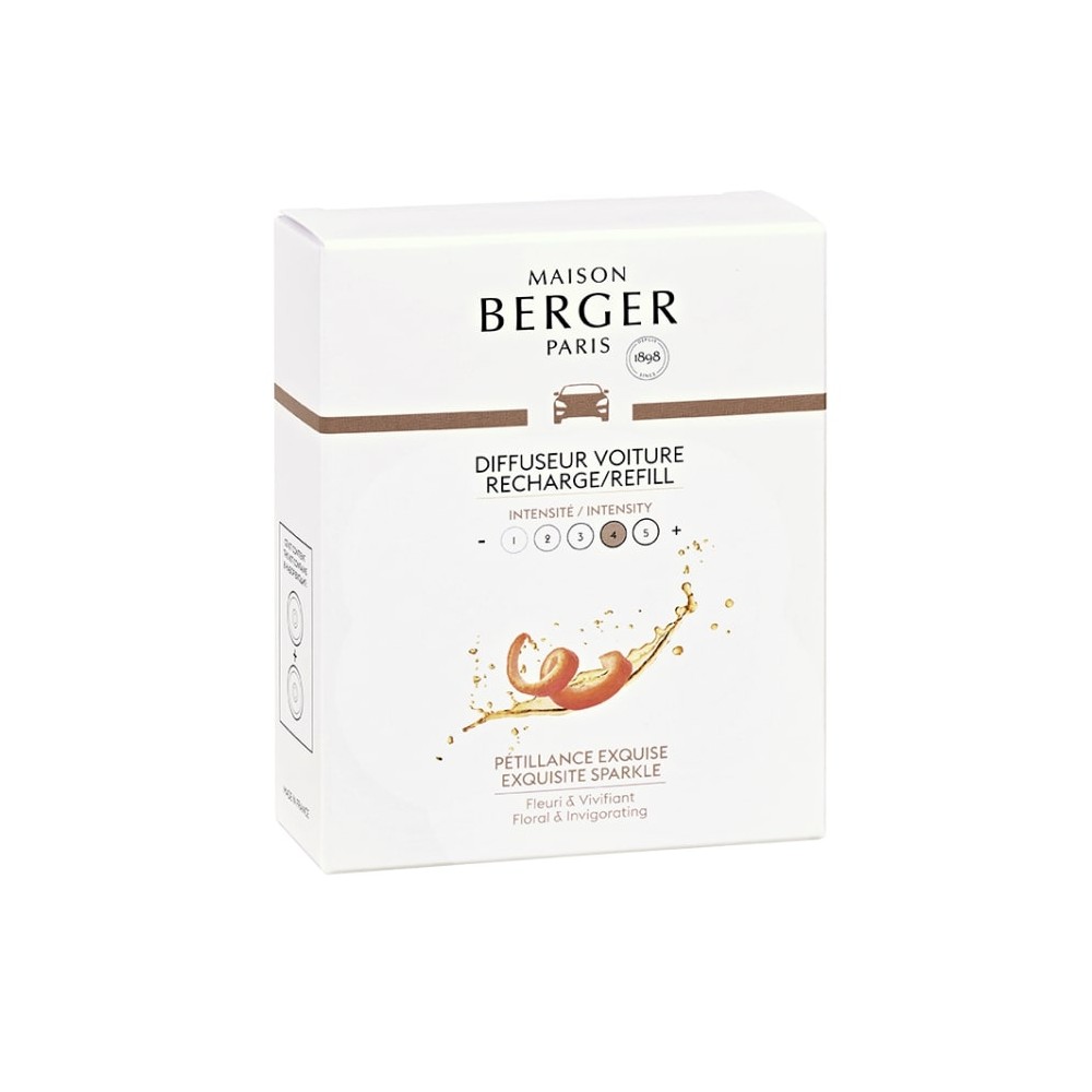 Maison Berger Paris Exquisite Sparkle 2 Ricariche Per Diffusore Auto 