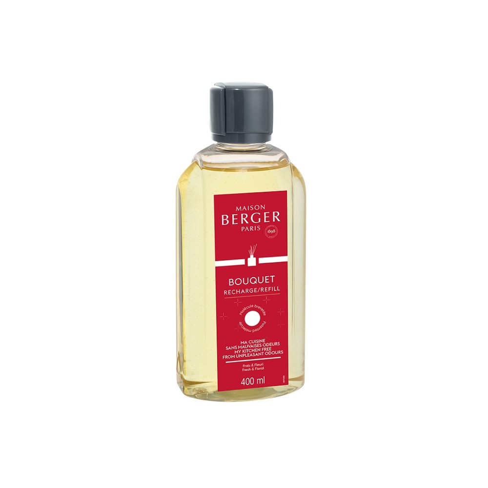 Maison Berger Paris Fresh & Floreal Cucina Ricarica Antiodori Per Diffusore Bouquet 200 Ml 