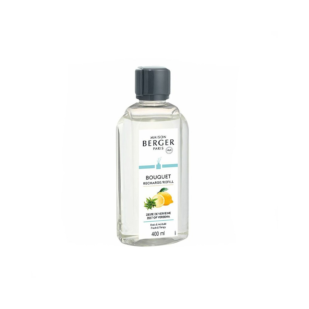 Maison Berger Paris Zeste De Verveine Ricarica Per Profumatore D'Ambiente Bouquet 400 Ml 