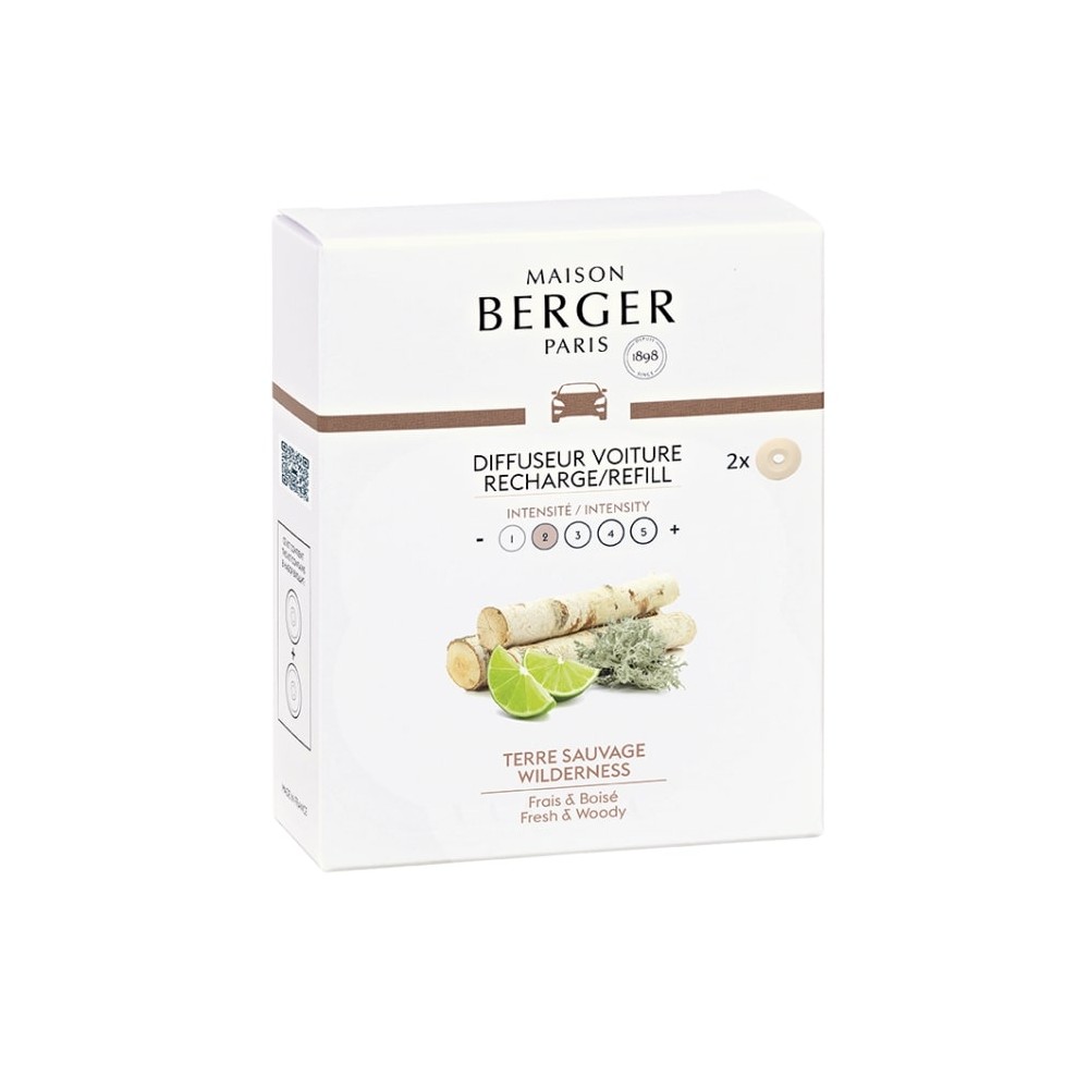Maison Berger Paris Wilderness 2 Ricariche Per Diffusore Auto 
