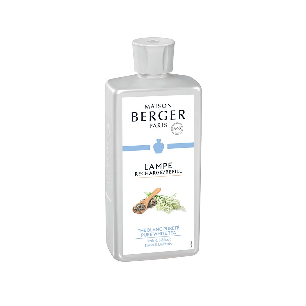 Maison Berger Paris Lampe Thé Blanc Pureté Ricarica Profumo Per Ambienti 500 Ml 
