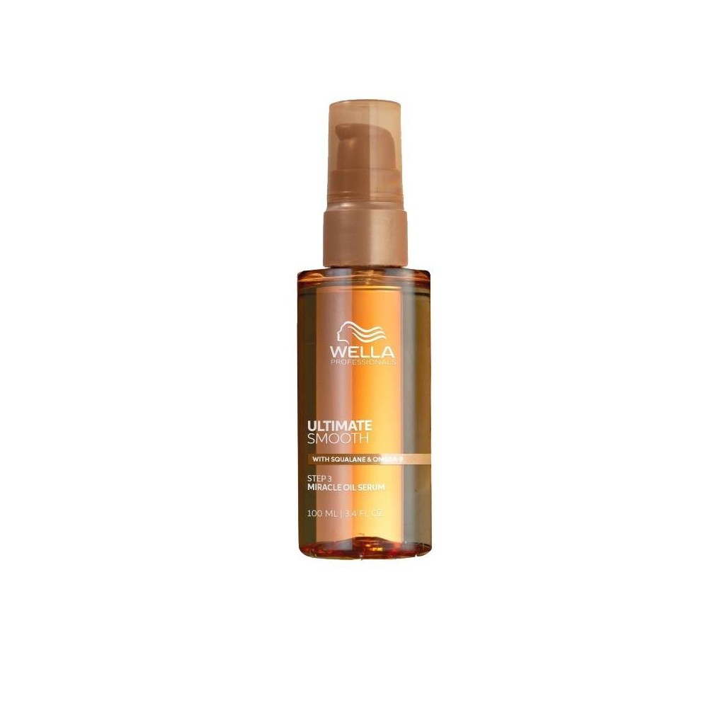 Wella Ultimate Smooth Miracle Oil Serum Olio Styling & Finish 100 ml 