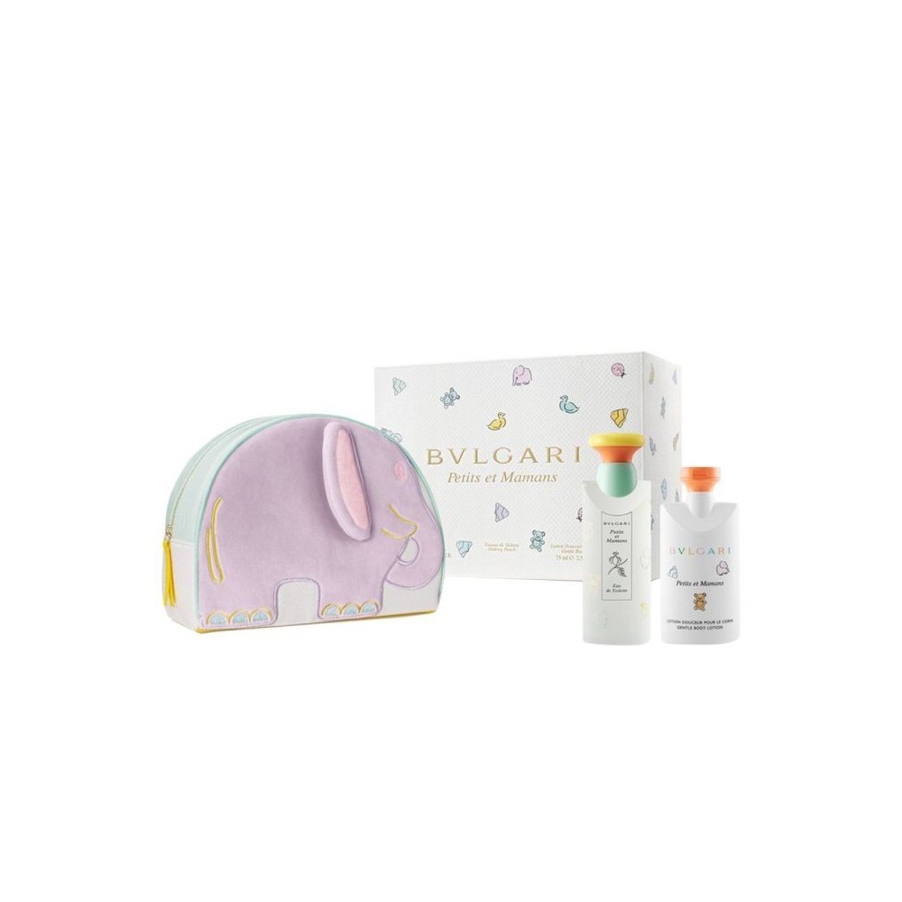 Bulgari Petits et Mamans Eau de Toilette 100 ml + Latte Corpo 75 ml + Pochette Elefante 