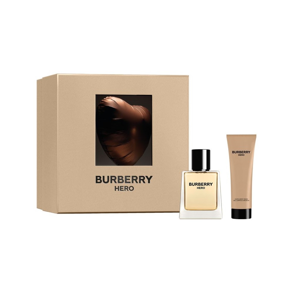 Burberry Hero Eau De Toilette 50 ml + Shower Gel 75 ml Cofanetto 