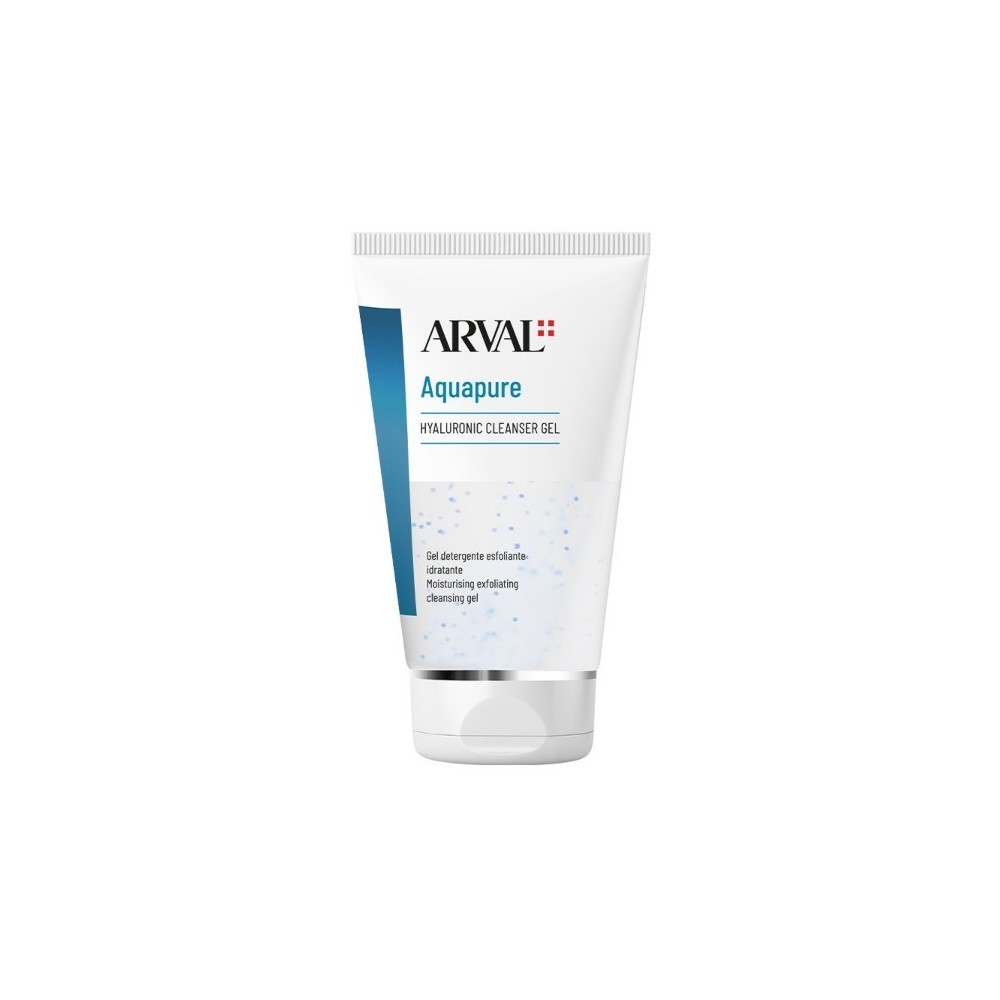 Arval Aquapure Hyaluronic Cleanser Gel Detergente Esfoliante Idratante 150 ml 