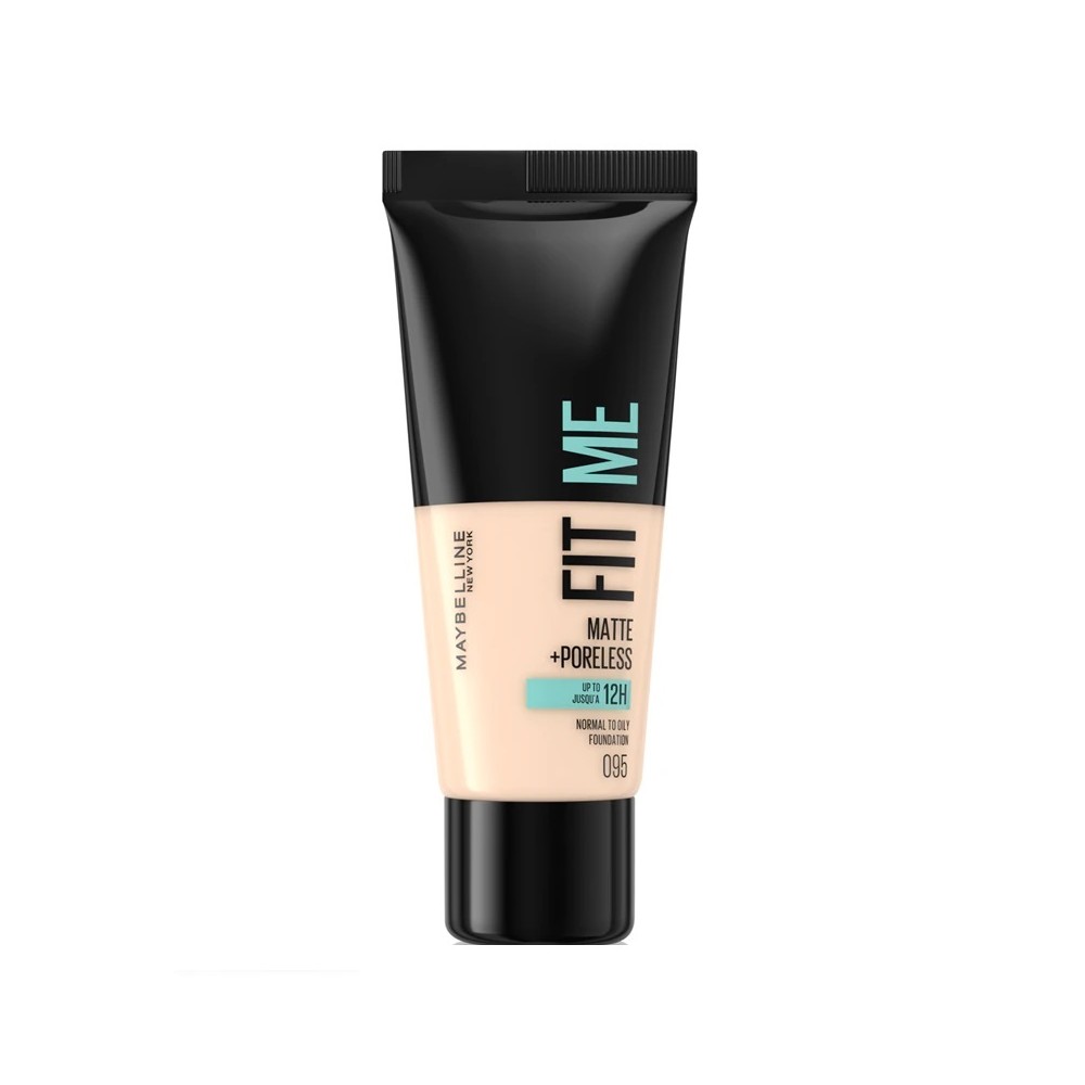 Maybelline Fit Me Matt + Poreless Fondotinta Liquido - 95 Fair Porcelain 