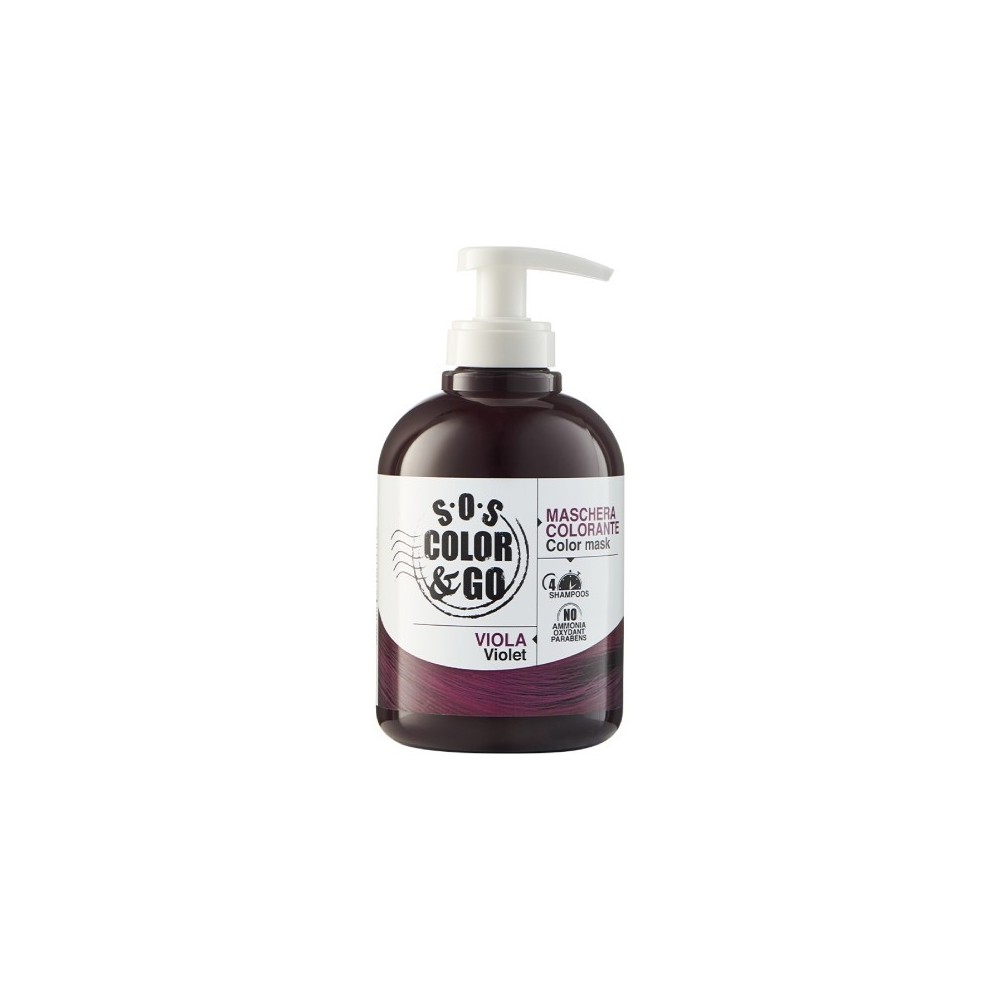 Alama S.O.S. Color&Go Maschera Colorante Viola 300 ml 
