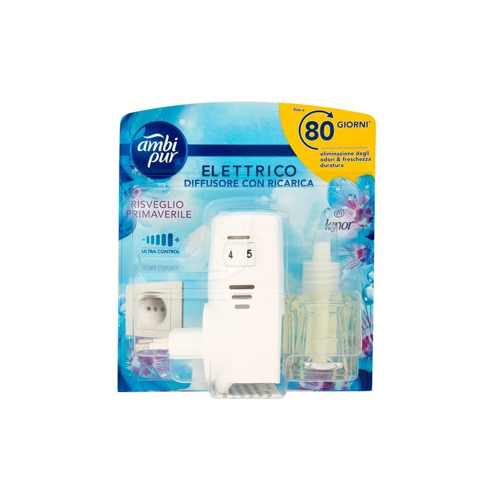 Ambi Pur Diffusore di Fragranza Elettrico Con Ricarica - Risveglio Primaverile 