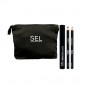 SEL Set Make-Up Occhi Completo 01 - Mascara + Matita Occhi + Matita Sopracciglia + Pochette