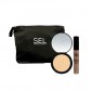 SEL Set Make-Up Viso 02 - Cipria Compatta + Correttore Fluido + Pochette