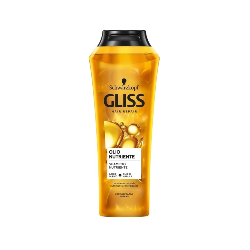 Schwarzkopf Gliss Olio Nutriente - Shampoo Nutriente 250 ml 