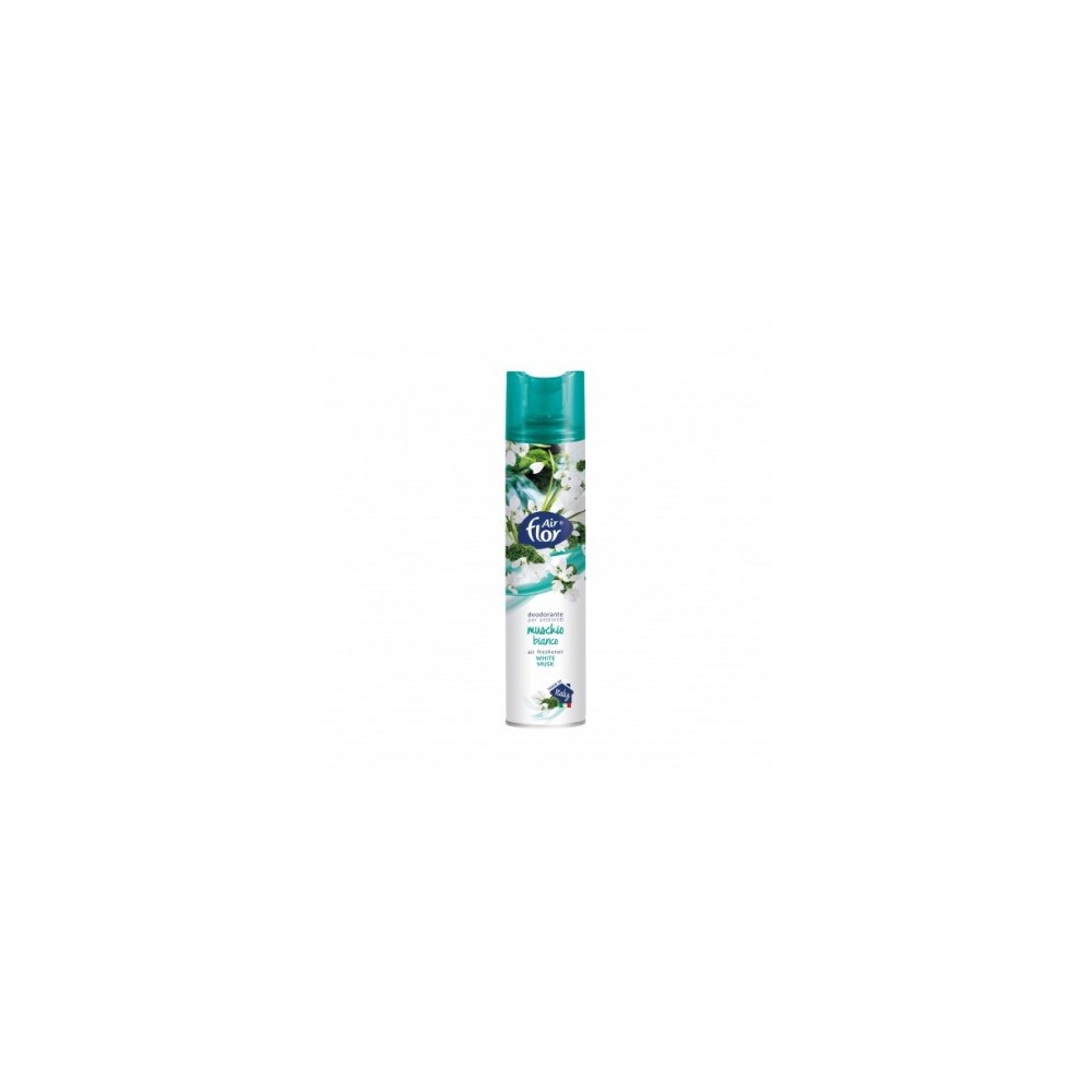 Air Flor Muschio Bianco Deodorante Per Ambienti 300 Ml Spray 
