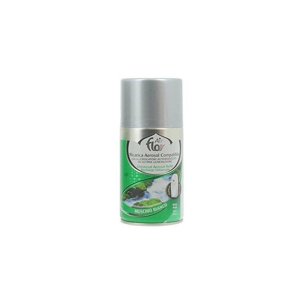 Air Flor Muschio Bianco Ricarica Per Diffusore D'Essenza Deo Matic 250 Ml 