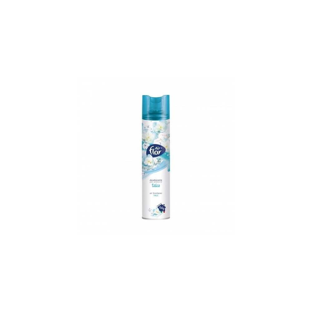 Air Flor Talco Deodorante Per Ambienti 300 Ml Spray 