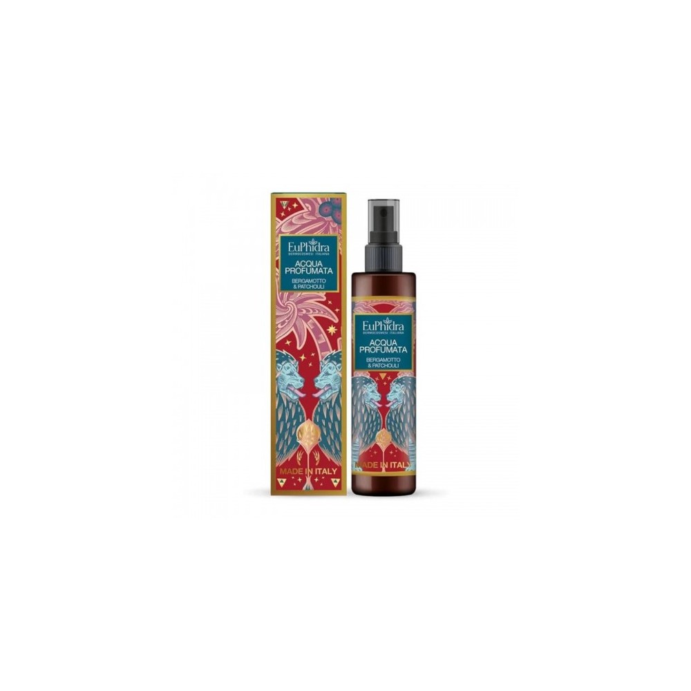 Euphidra Bergamotto & Patchouli Acqua Profumata 125 Ml 