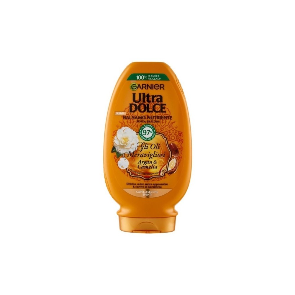 Garnier Ultra Dolce Balsamo Nutriente Oli Meravigliosi Argan E Camelia 200 ml 