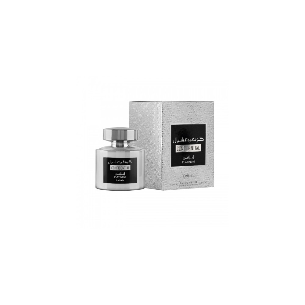 Lattafa Confidential Platinum Eau De Parfum 100 Ml 