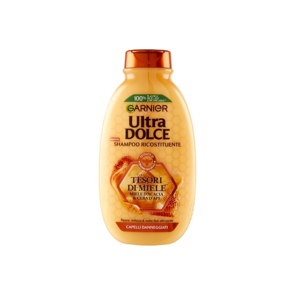 Garnier Ultra Dolce Shampoo Ricostituente Tesori di Miele 250 ml 
